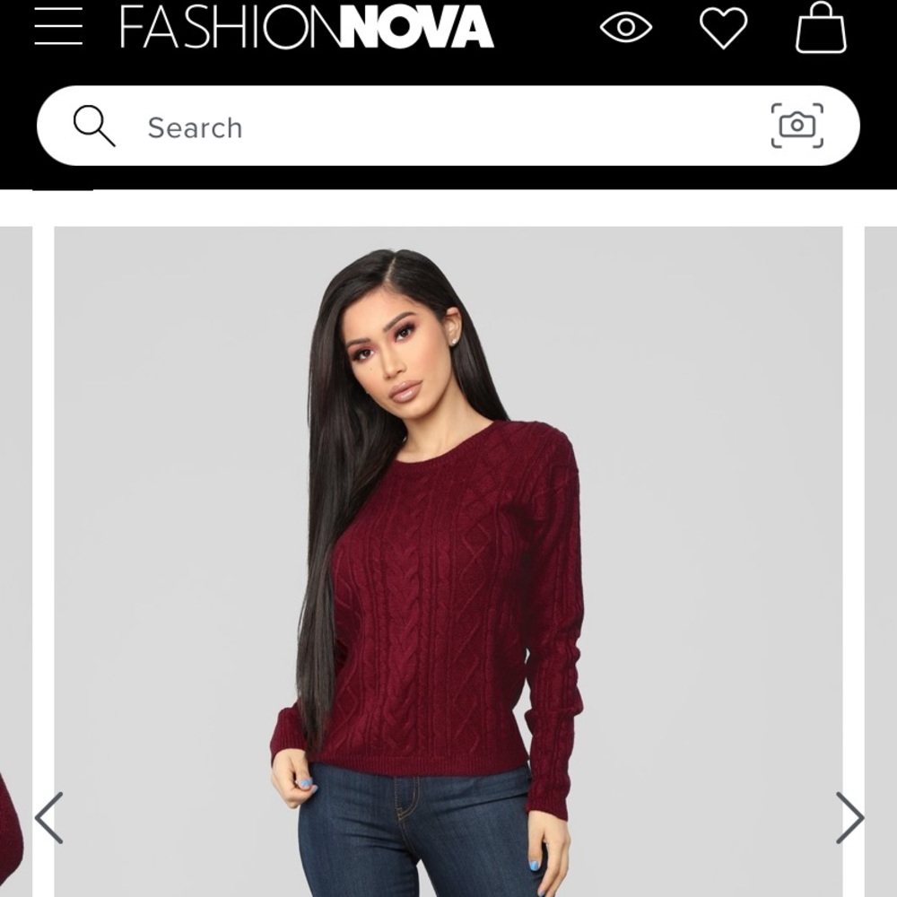Fashion Nova sweater